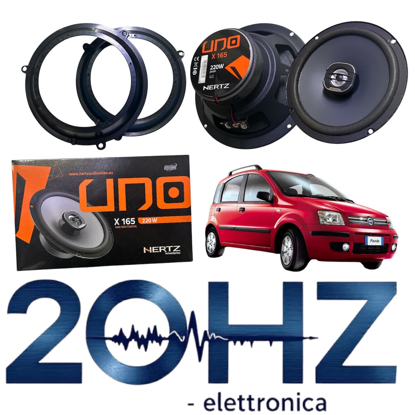 kit casse fiat panda