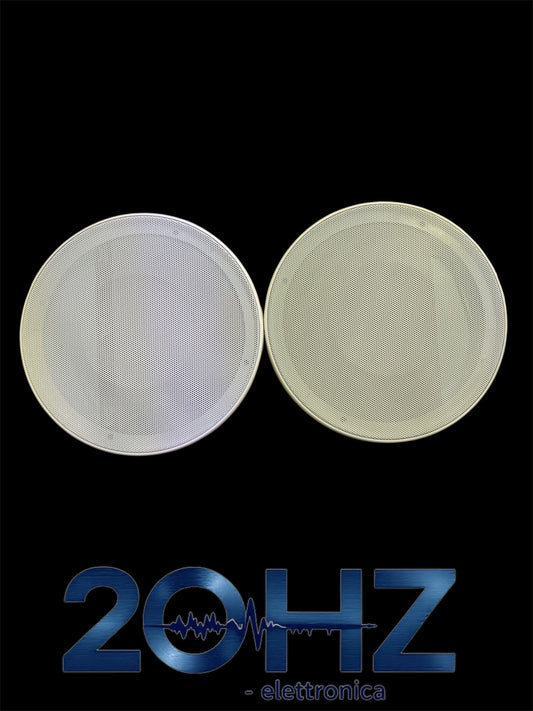 Coppia Griglie BIANCHE Universali per Casse Altoparlanti