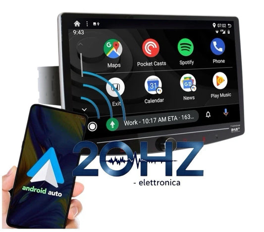 MACROM T1003DAB Autoradio Monitor Car Tablet Android Apple DAB+ BT T 1003 DAB