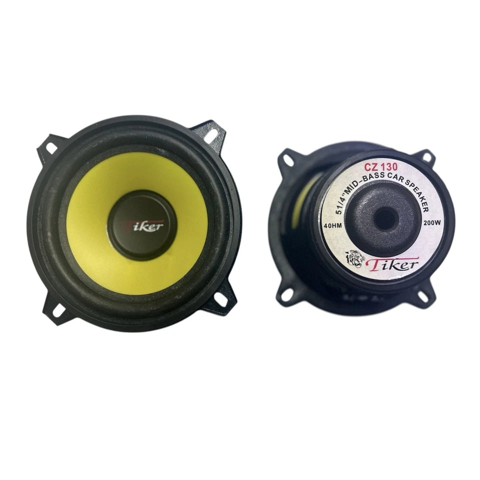 altoparlanti auto 13 cm TIKER 4ohm 200w max