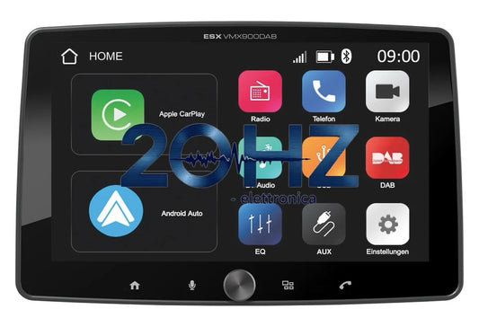 ESX VMX 900 DAB Monitor 1DIN 9" Autoradio Android Apple DAB+ Antenna VMX900DAB
