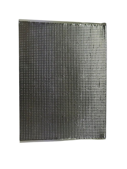 FOGLIO ISOLANTE ANTIVIBRAZIONE BUTILICO 370X500mm SPESSORE 1,8mm
