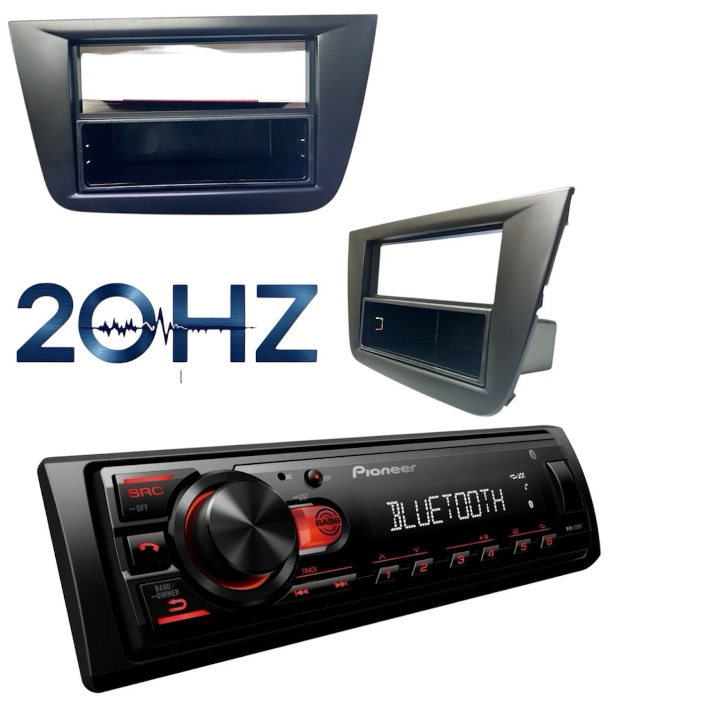 Autoradio Seat Toledo/altea Mascherina Adattatore Autoradio Pioneer Mvh-230bt