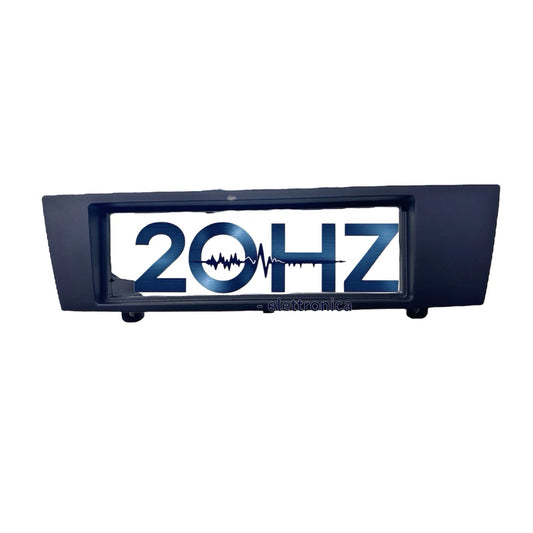 Mascherina Autoradio 1DIN Nera per BMW Serie 1 E81, Serie 3 E90/E91/E92, Z4 e X1