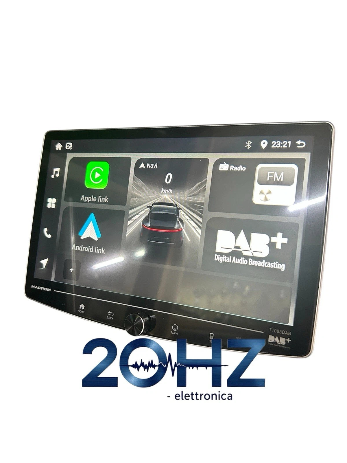 MACROM T1003DAB Autoradio Monitor Car Tablet Android Apple DAB+ BT T 1003 DAB