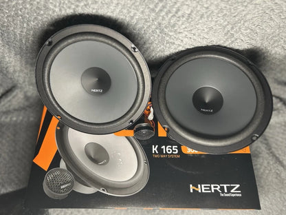 Casse Auto Altoparlante Hertz K 165 kit 2 vie separate con woofer da 165mm
