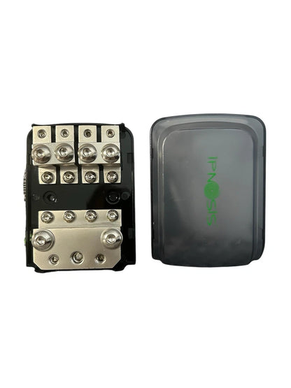 Porta Fusibile Lama 4 Postazioni Ipnosis iph anf4-Per Amplificatori Auto!